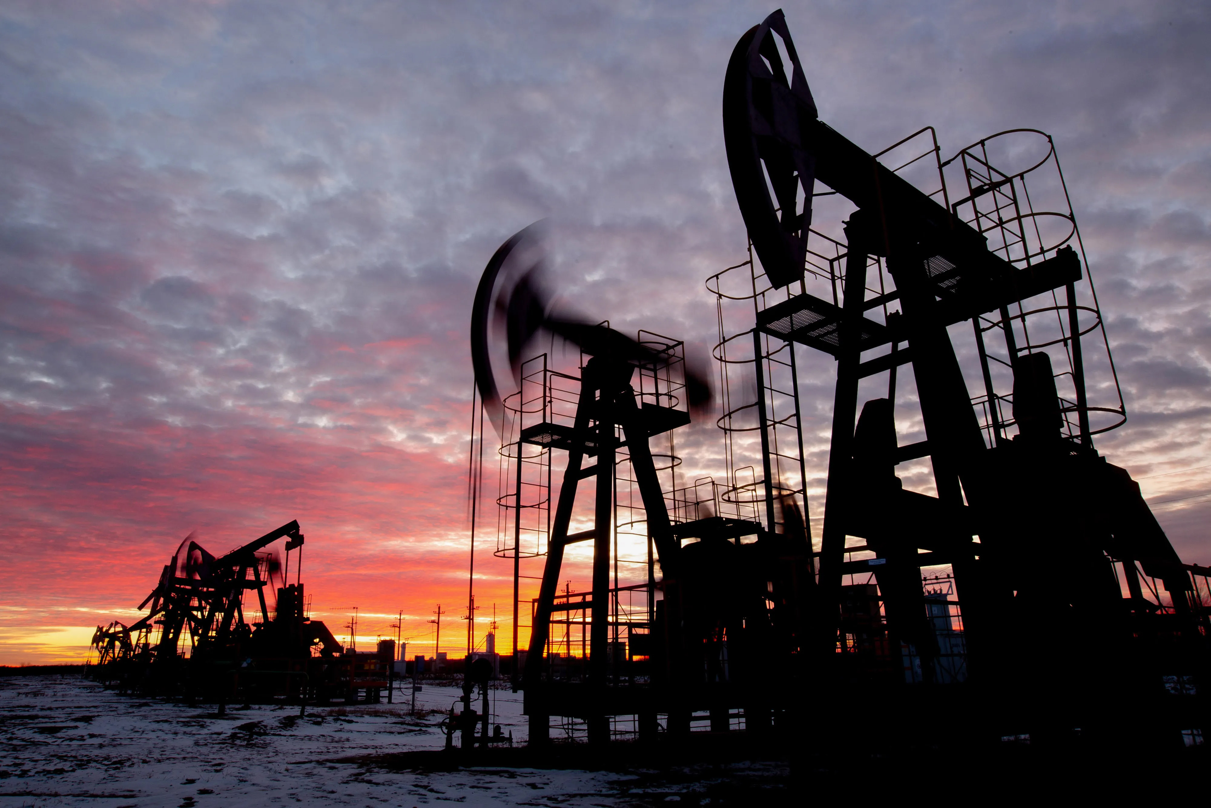 Petroleum trade logistics illustration